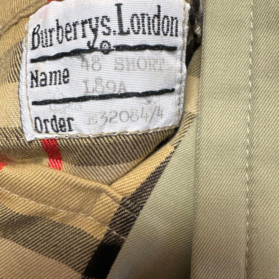 バーバリー Burberry 一枚袖 トレンチコート トレンチ21 フルセット