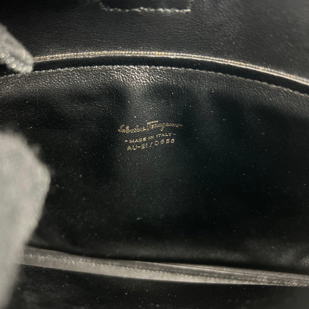 【美品】フェラガモ　ハンドバッグ　トートバッグ　レザー　ジュリエット　ガンチーニ