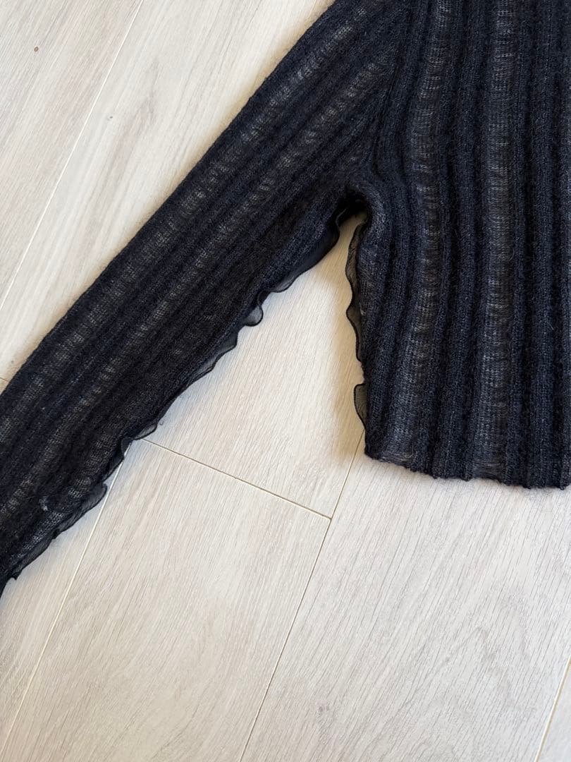 FENDI ニット フリル ブラック