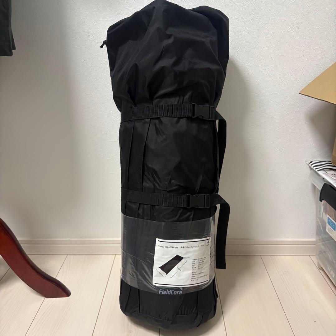 ワークマン　FieldCore 10cm インフレーター マット ブラック