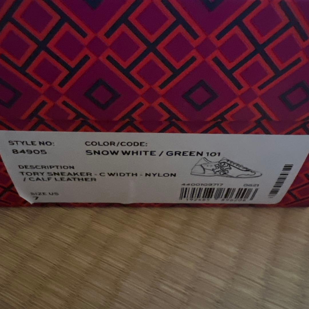 お値引き！TORY BURCH スニーカー新品　size7