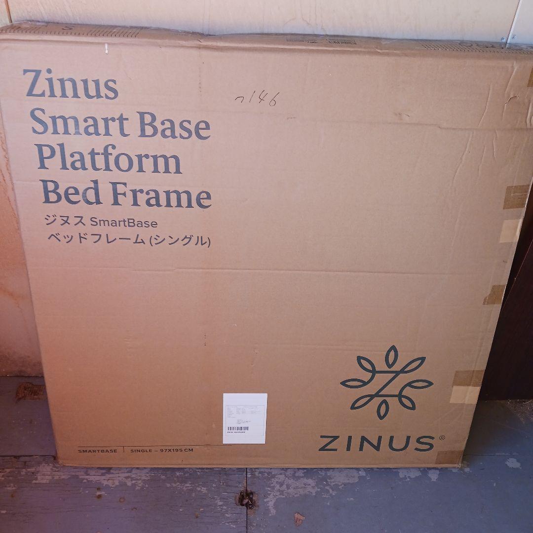 ZINUS メタル ベッドフレーム シングル SmartBase つ146