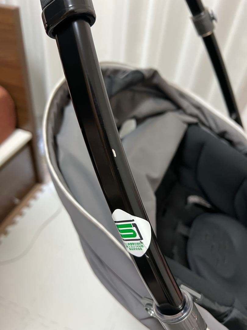 combi 折りたたみ式 ベビーカー グレー