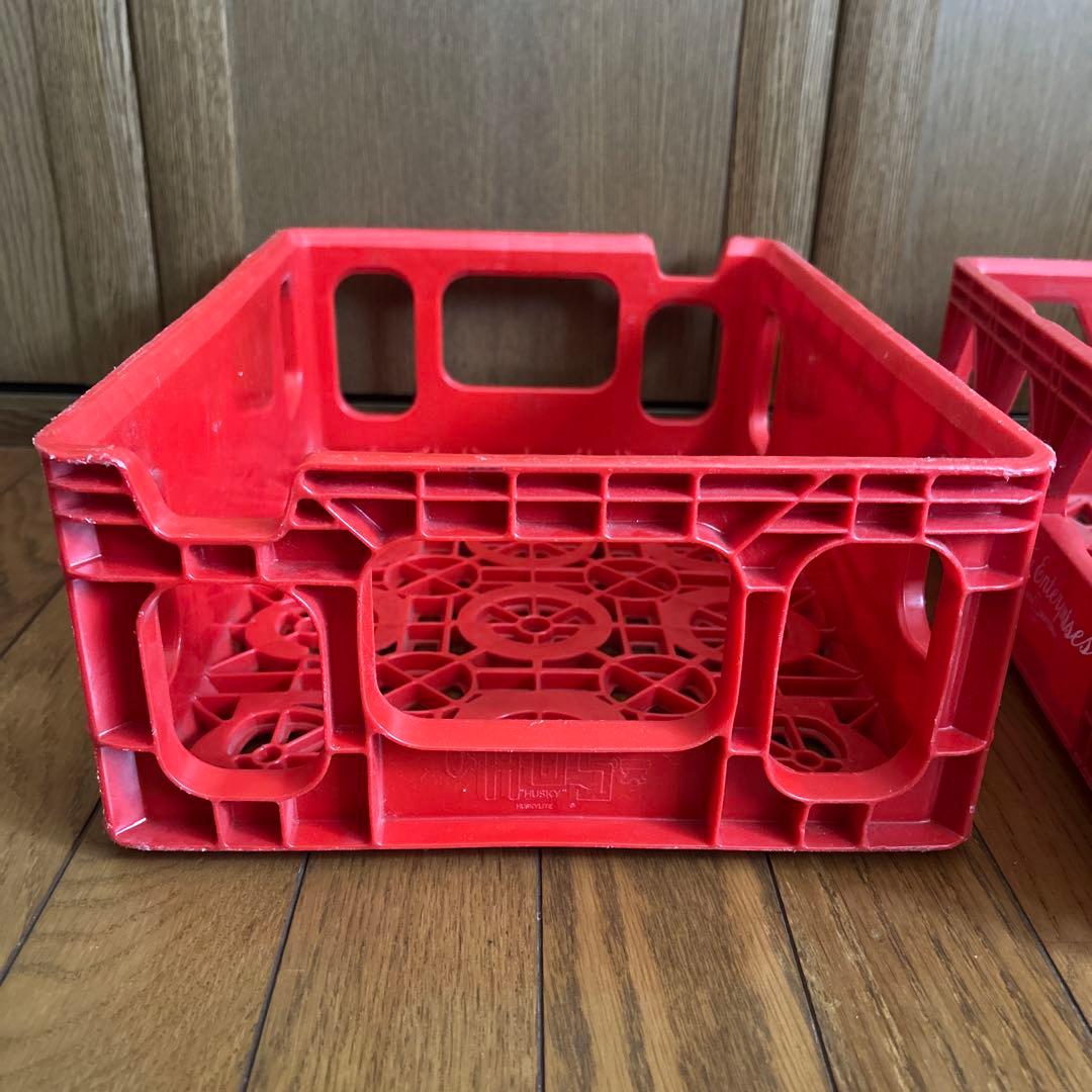 ヴィンテージ　コカコーラ　Coca-Cola カゴ　ケース　レッド　まとめ売り