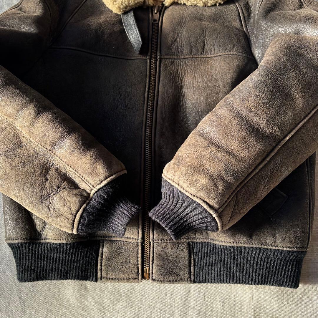 SCHOTT ショット B-6 ムートン フライトジャケット 40 USA製