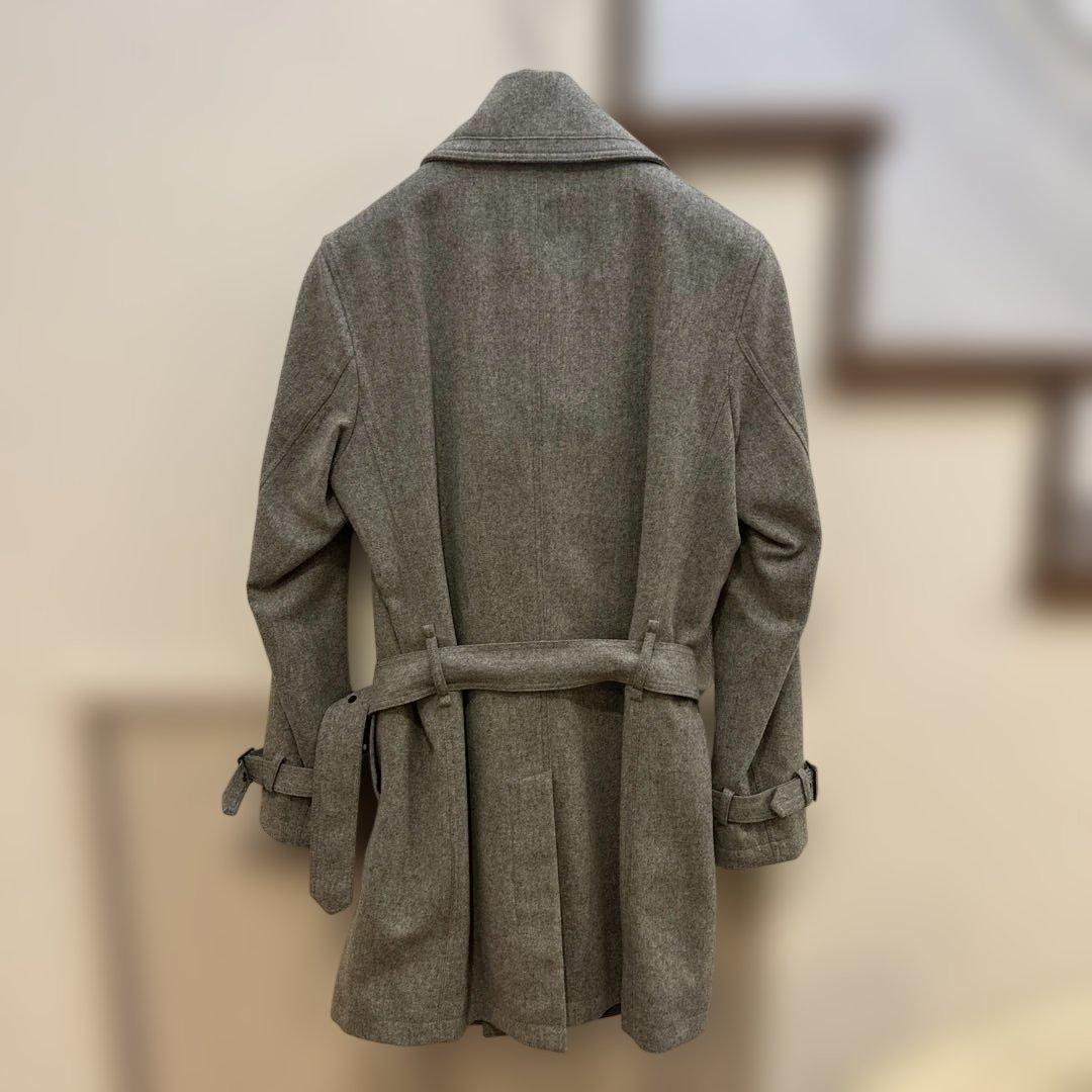 ブラックバレット　グレーコート　ベルト付き　スピード発送