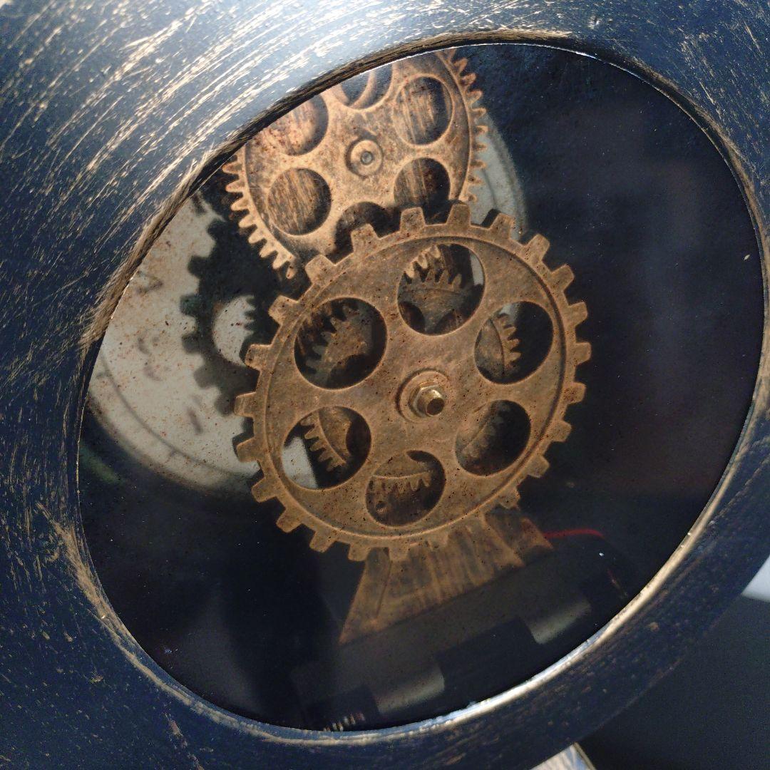 アンティーク風　ギア時計