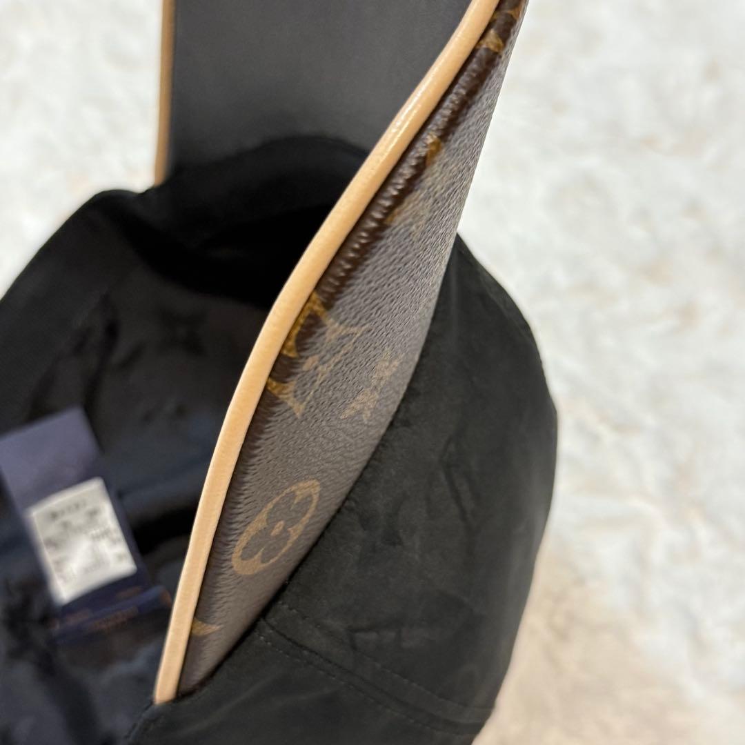 ルイヴィトン キャップ IVゲットレディー モノグラム ノワール M