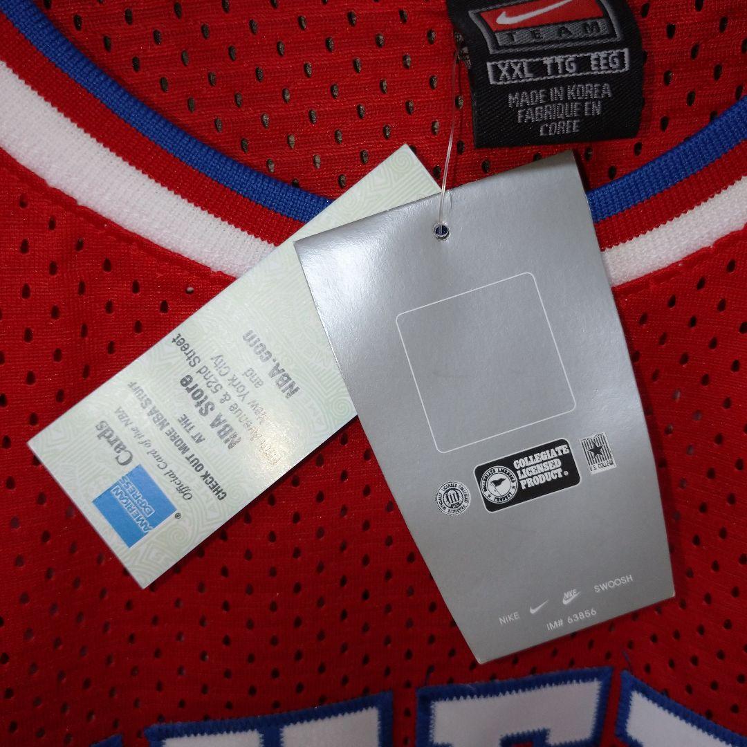 NIKE NBA チームタグ シクサーズ ゲームシャツ XXL Nelly  ①