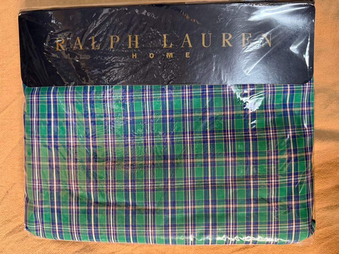 Ralph Lauren セミダブル チェック柄 ボックスシーツ