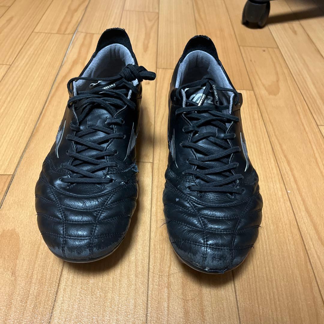Mizuno ブラック サッカーシューズ スパイク