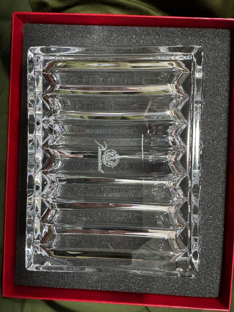 【新品】Baccarat　バカラ　ルクソール　小物入れ　クリア