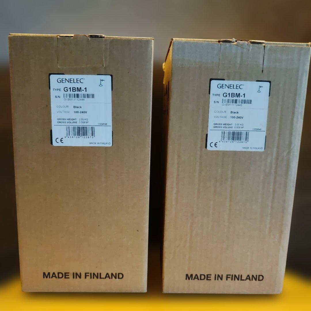 【２個セット】GENELEC ジェネレック G One アクティブスピーカー