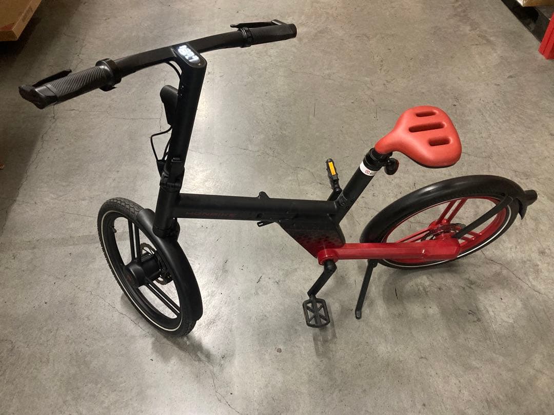 賢い猫専用★HONEBIKE チェーンレス 折りたたみ 電動アシスト自転車