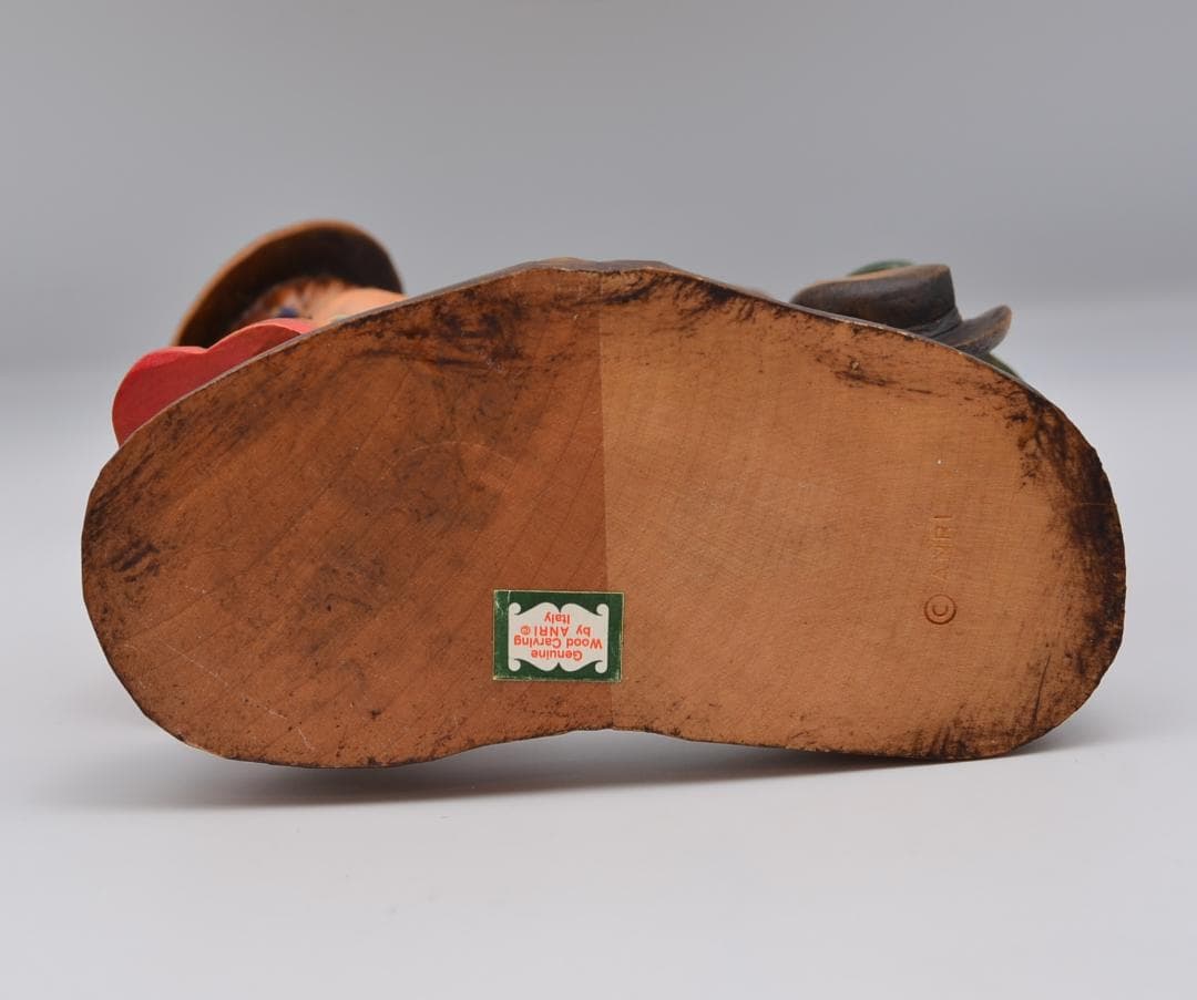 求愛　アンリ　ANRI　フェランディス　木彫人形　イタリア　高さ16ｃｍ