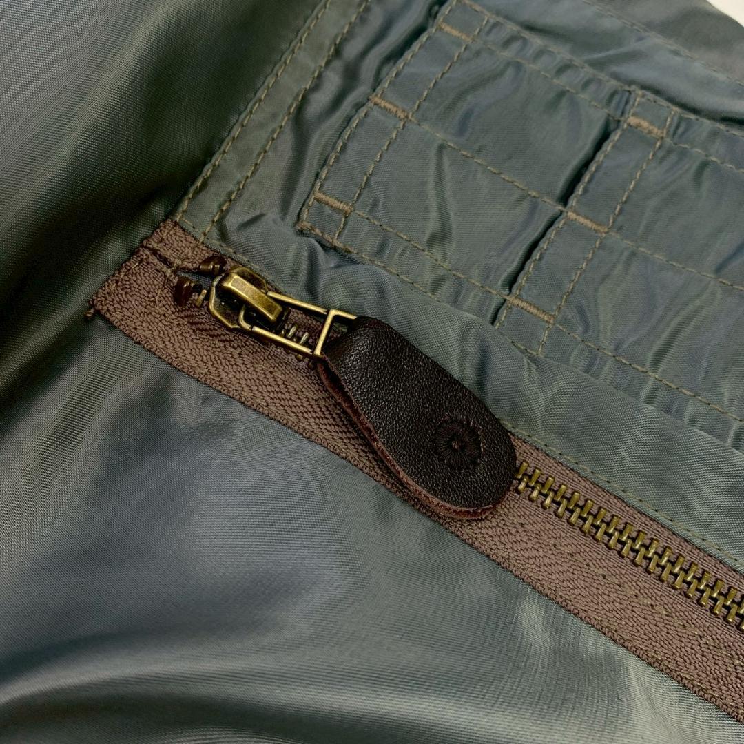 美品★ BEAMS ワイドショートフィット B-15 ジャケット L　E051