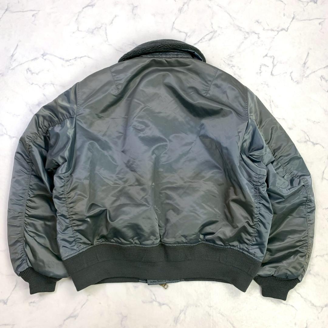 美品★ BEAMS ワイドショートフィット B-15 ジャケット L　E051