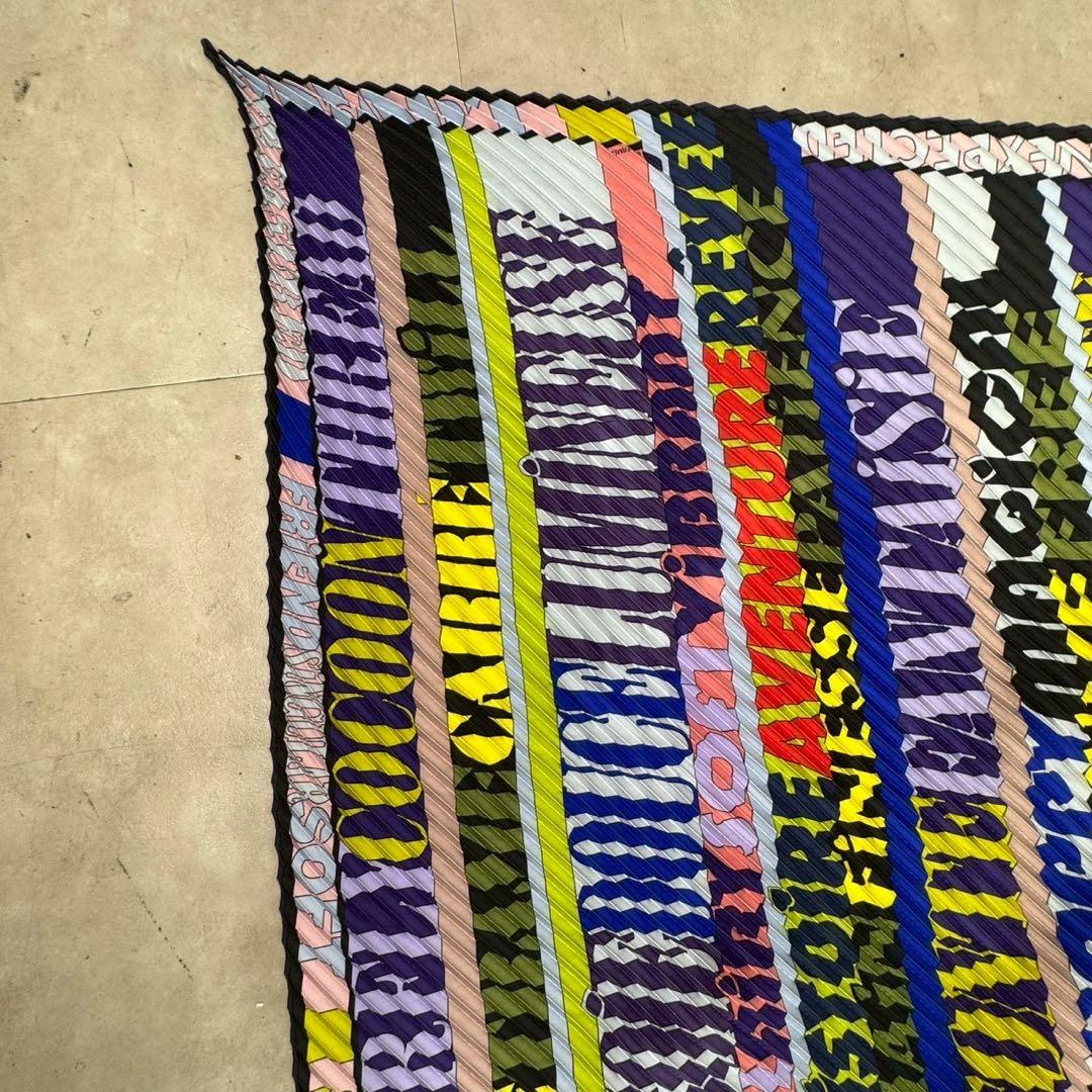 HERMES Mots de Soie シルクの詩 シルク スカーフ 75×75