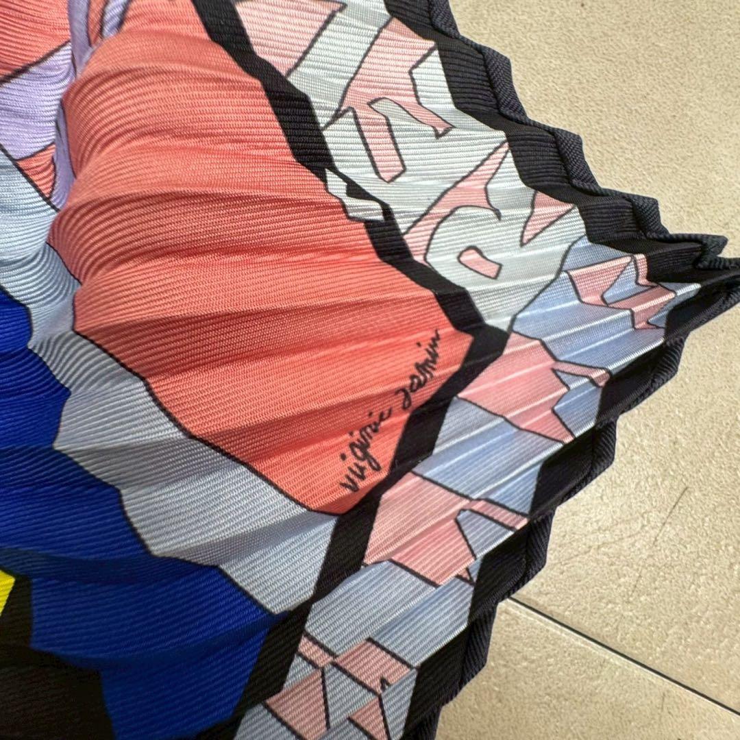 HERMES Mots de Soie シルクの詩 シルク スカーフ 75×75