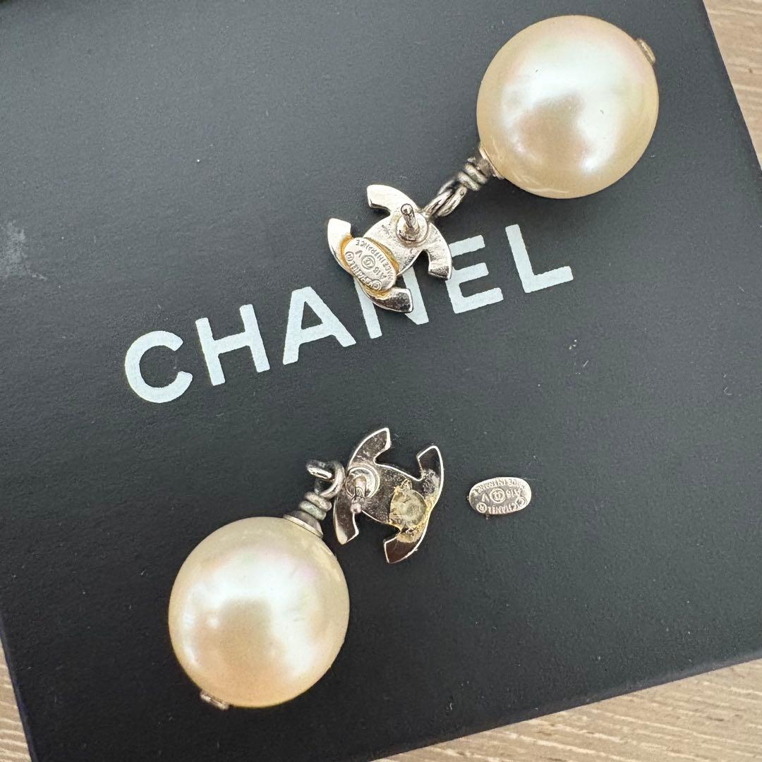 CHANEL パール ピアス　正規品