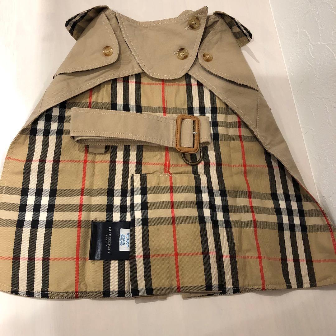 バーバリー　トレンチコート　犬服