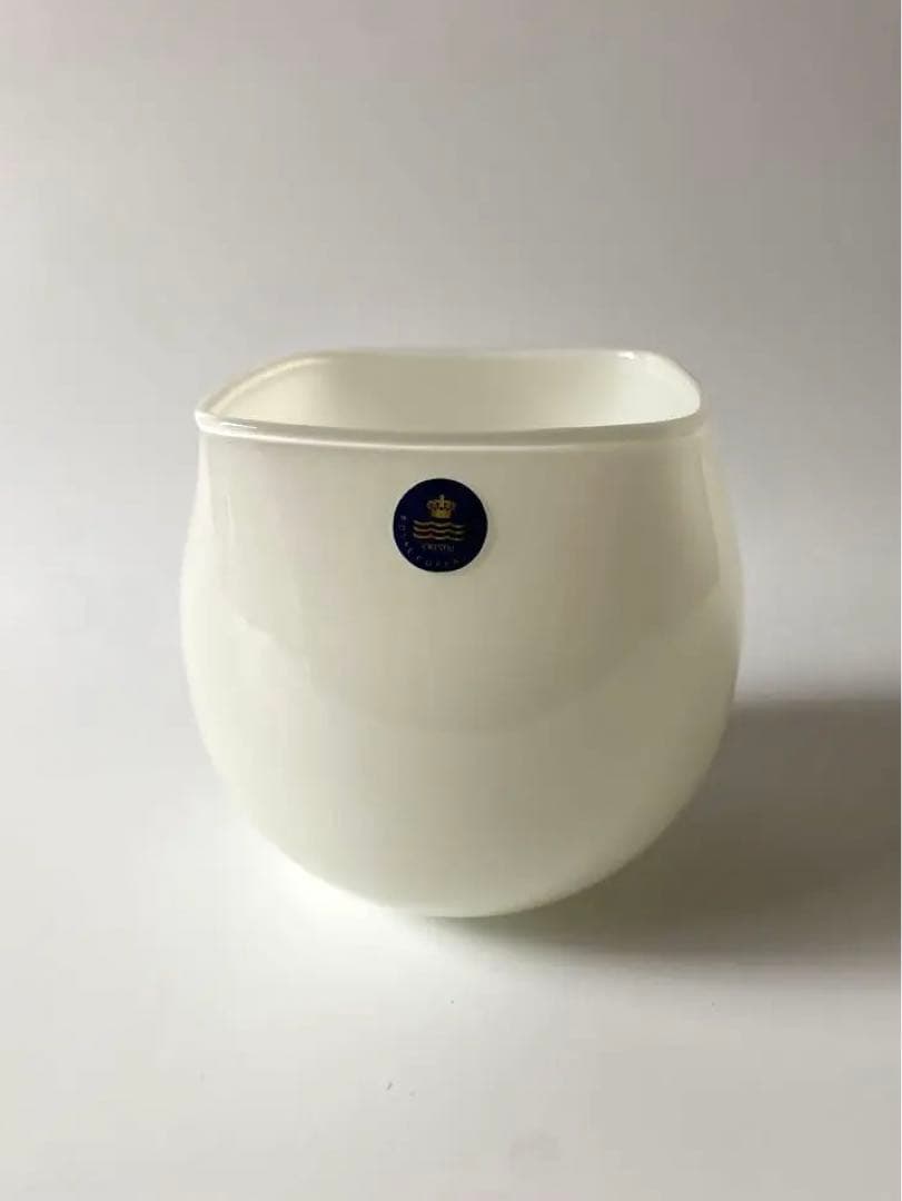 ロイヤルコペンハーゲン クリスタル　QUADRO フラワーベース　デンマーク製