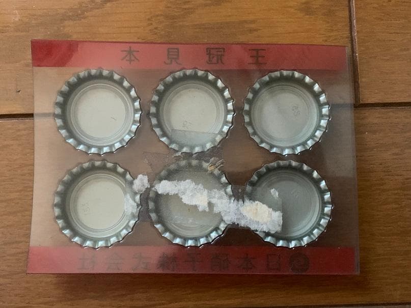 期間限定値下げ【激レア】コカ・コーラ 王冠　製造会社見本6個セット　【未使用】