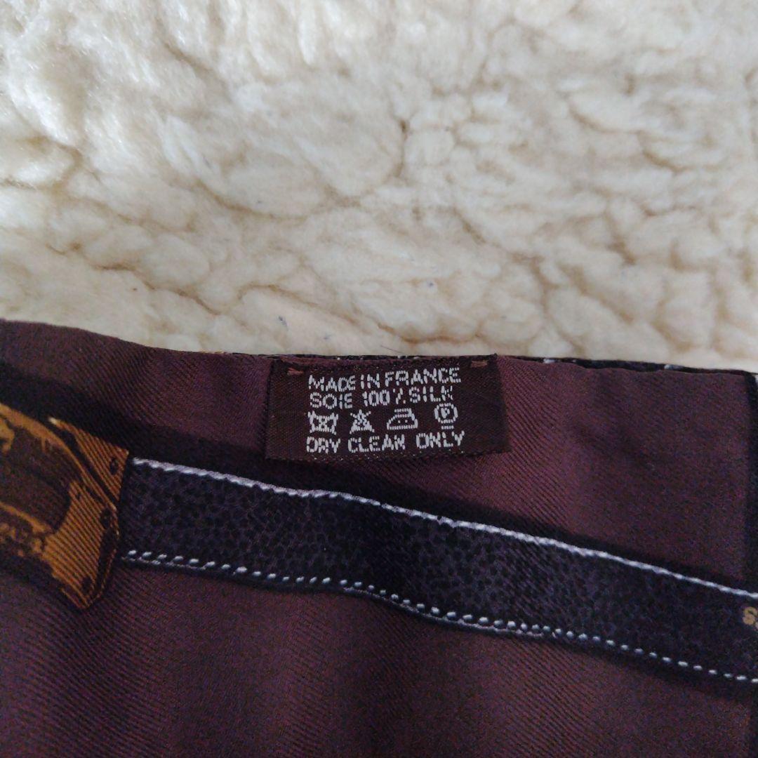 エルメス　ツイリー TRES KELLY　シルクスカーフ