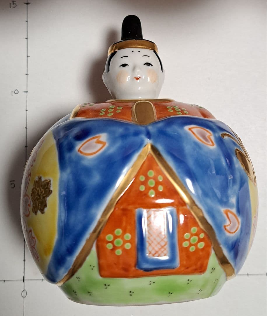 k-⑨九谷焼 ひな人形 玉雛