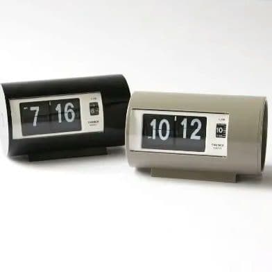 メルカリ最安値！TWEMCO トゥエンコ パタパタ時計 AP-28 GREY