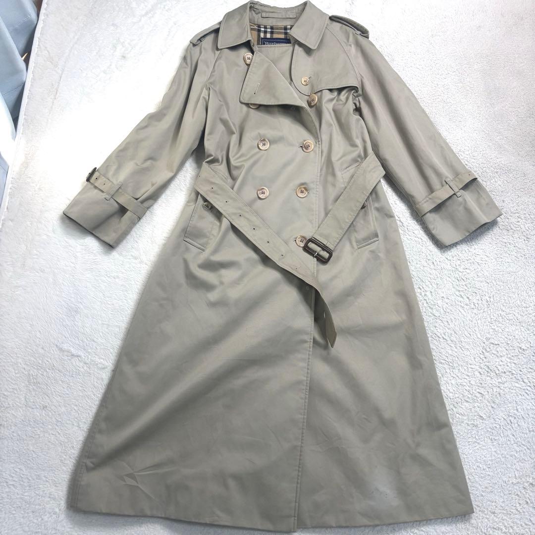 ヴィンテージ 貴重 バーバリー+レーン・クロフォード英国 トレンチコート ロング