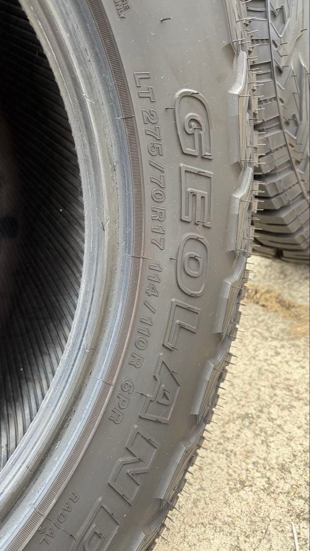 ヨコハマ GEOLANDAR X-AT 17インチ