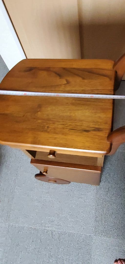 美品　電話台　ファックス台　花台