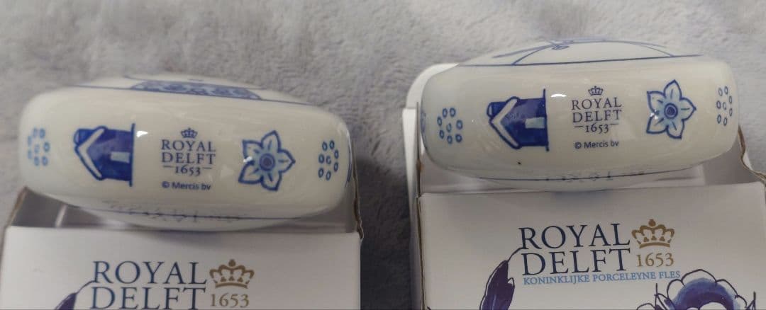 ミッフィー　クリスマスオーナメント　デルフトブルー