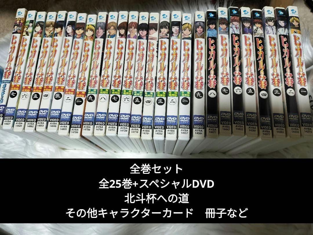 【大幅最終値下】ヒカルの碁　DVD 全巻セット 全25巻+DVD北斗杯への道