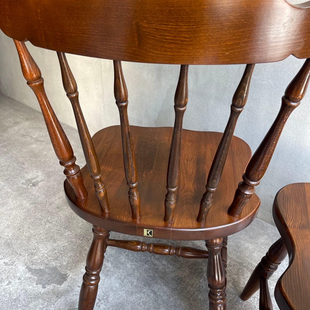 飛騨家具　キツツキ　ウィンザーチェア