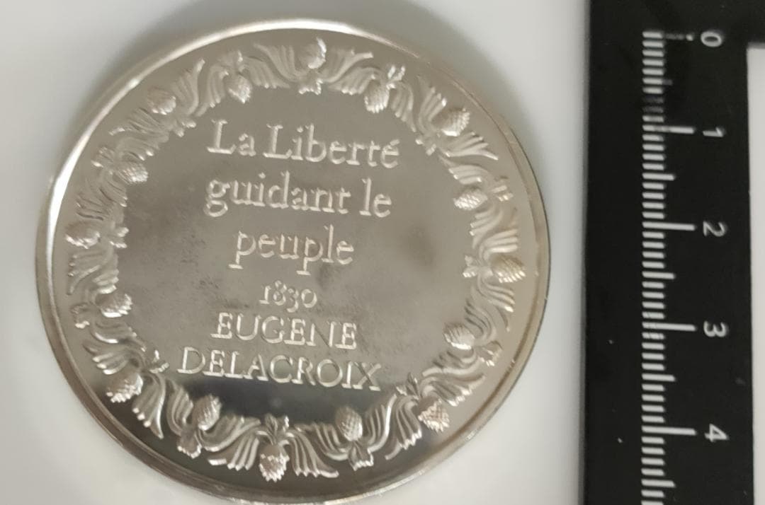 Franklin Mint フランスの 銀貨 de la Croix