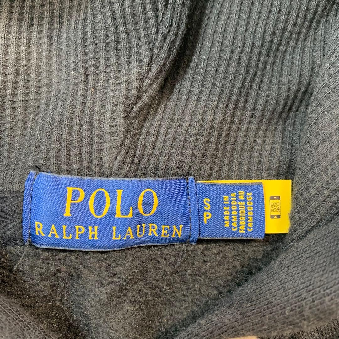 【レア】ブラック ラルフローレン ジップパーカー Ｓ