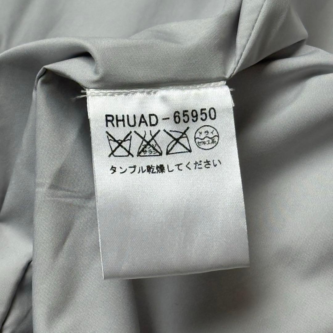 ヒロココシノ ロングダウンコート 女優襟 インナーダウン付 38グレー 美品