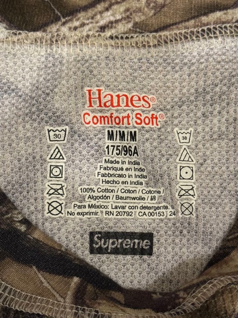 トップス Supreme x Hanes Bones \"Camo\"