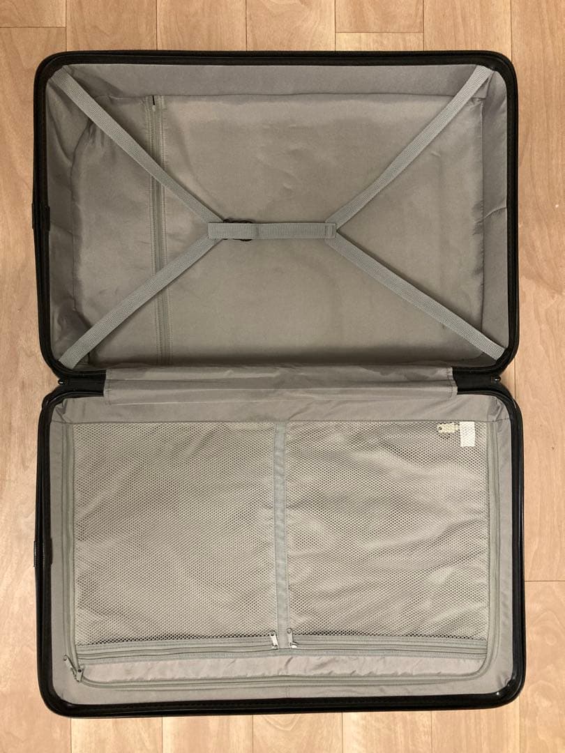 【無印良品】バーを自由に調節できるキャリーケース（７５Ｌ）