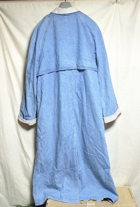 90'sUSA製L.L.Beanデニムロングコート