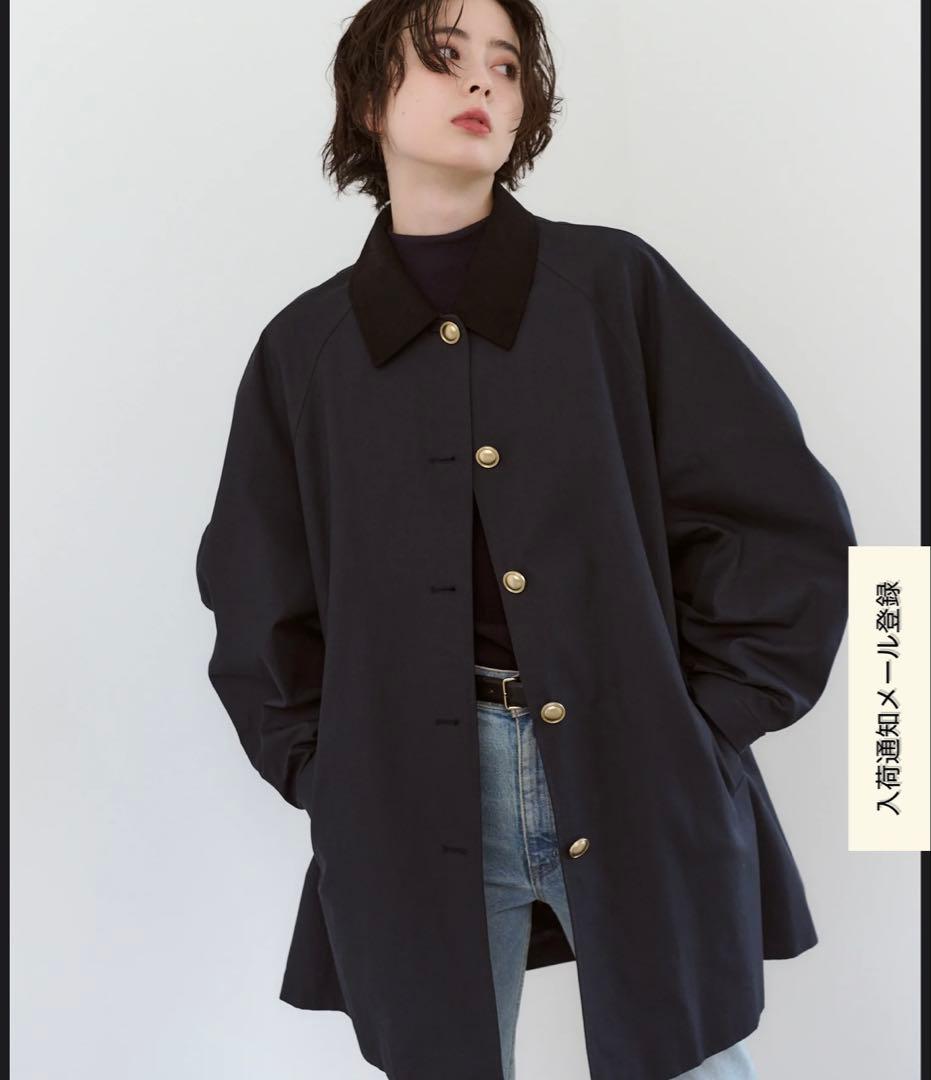 完売品　mare マレ　コーデュロイ　Aラインコート　Versatile