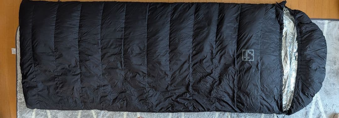 エアロゲル寝袋　ALUGEL SLEEPING BAG　封筒型