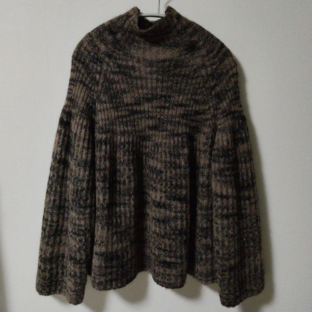 サヤカデイヴィス タイガー ストライプ プルオーバー ニット