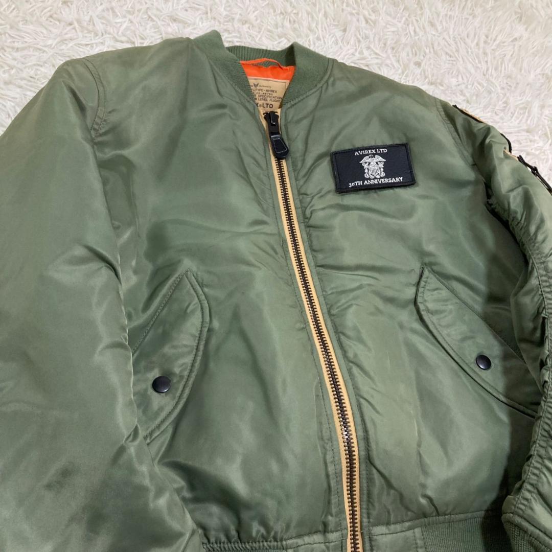 15789✨アヴィレックス MA-1 30周年記念/フライトジャケット/M/