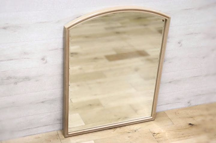 GMET380R○壁掛けミラー ウォールミラー 鏡 姿見 シンプルモダン 木製フ