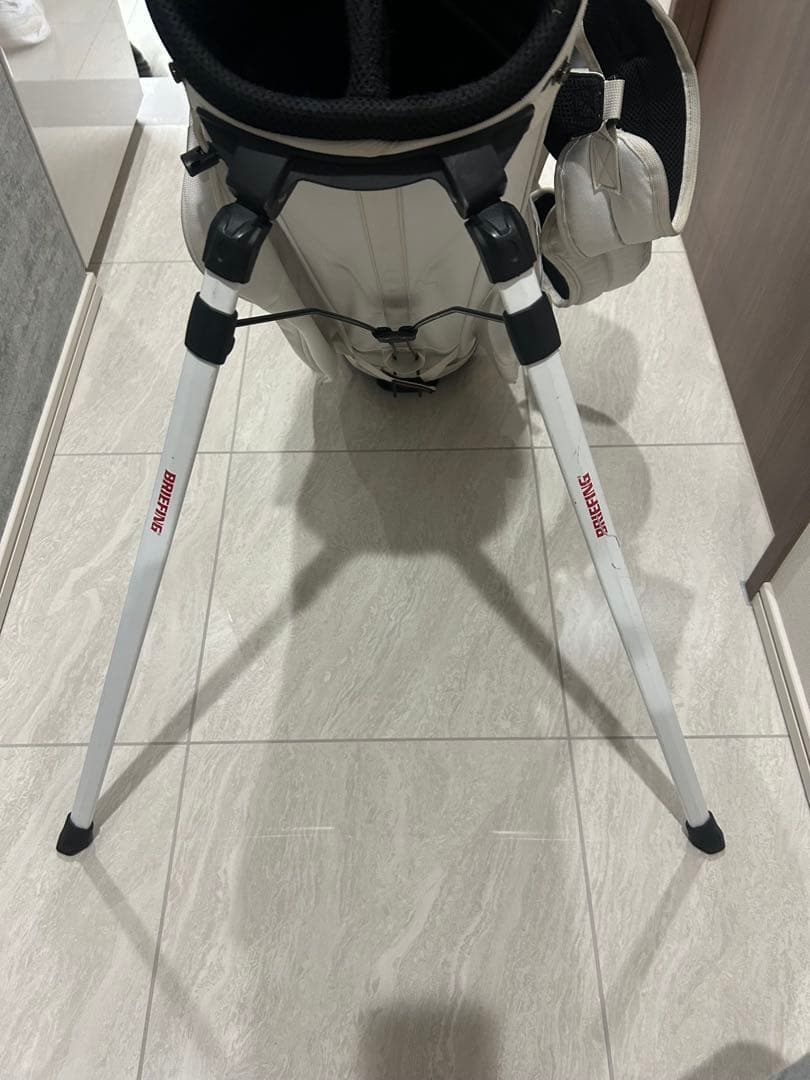 BRIEFING キャディバッグ ホワイト