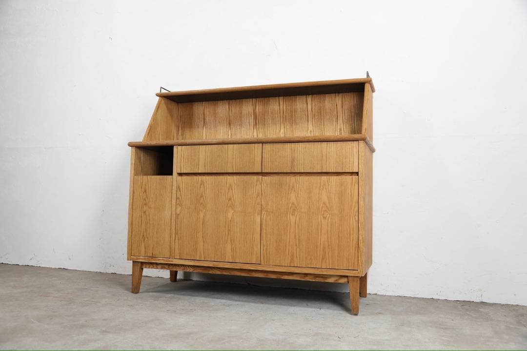 『メーカー不明』オープンシェルフ カップボード 飾棚 食器棚 収納 RWshe4