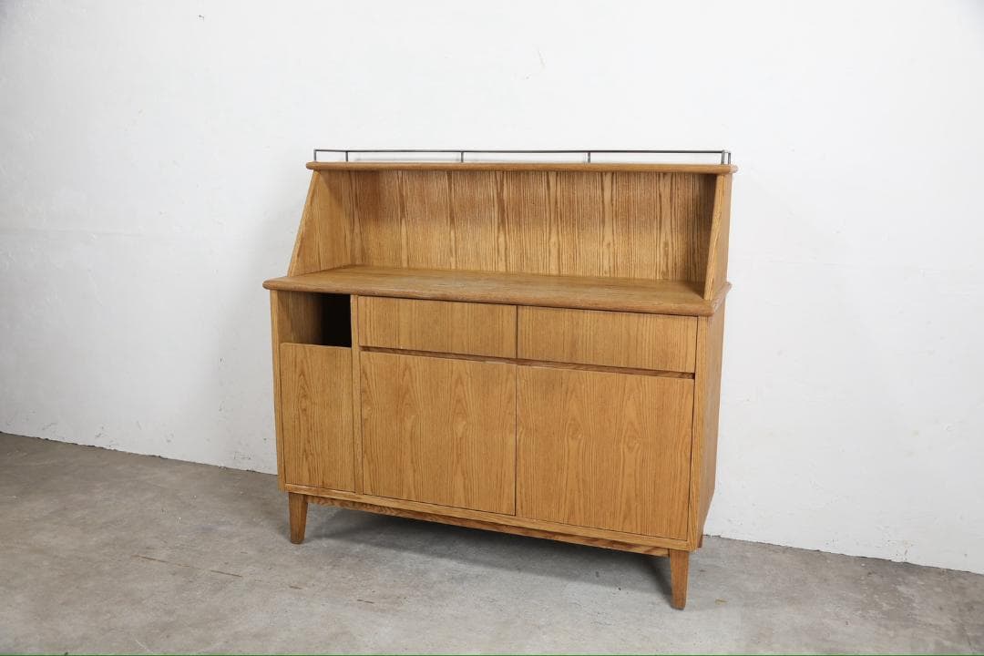 『メーカー不明』オープンシェルフ カップボード 飾棚 食器棚 収納 RWshe4